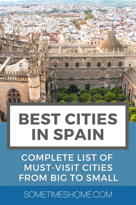 all cities in spain|30 Best Cities in Spain: Complete Must.